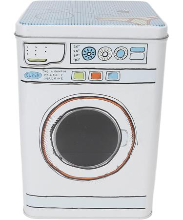 Detergent Container Good Sealing Decor Display Laundry Powder Box Washing Machine Shape with Handle for Washing Tablets for Storing - Buy Online on SooperMarket.com