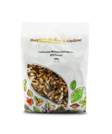 Walnuts Californian (15% Halves 85% Pieces) 500g (BWFO)
