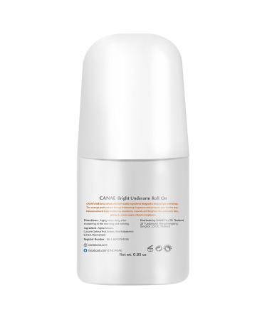 Underarm Skin Renewal Roll On - Natural Orange Peel Deodorant for Sensitive Skin - Aluminum Free - Women and Men - by CANAE - Buy Online on SooperMarket.com