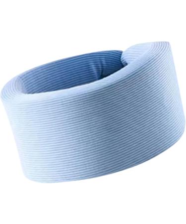 Adjustable Neck Brace - Portable Breathable Neck Support for Travel & Work | Relieves Neck Tension (Light Blue) - Buy Online on SooperMarket.com