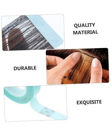 Mikinona 4 Rolls Wig Double Sided Tape Hair Extension Extension Supplies Adhesive Strips for Hair Extension Hair Extension Accessories Waterproof Wig Tape Hair Extension Holder medium Blue - Buy Online on SooperMarket.com