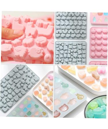 Zerodeko 2pcs Chocolate Silicone Mold Silicone Fondant Rubber Candy Molds Candy Gummy Molds Silicone Mold Making Kit Animal Candle Molds Soap Alpaca-Shape Mold Cake Mold Silica Gel Lollipop 23.2X12.9X1.1CM Random Color - Buy Online on SooperMarket.com