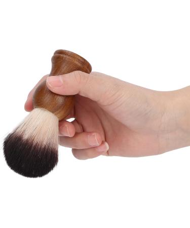 Professional Shaving Brush with Wooden Handle - Perfect for Home Hair Salons & Men s Grooming - Buy Online on SooperMarket.com