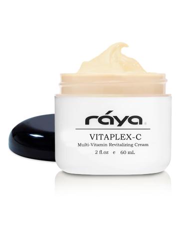 Raya Vitaplex-C Cream (305) | Moisturizing Multi-Vitamin Anti-Aging and Revitalizing Face Cream for Dry Mature and Damaged Skin | Tones and Firms | Helps Reduce Fine Lines and Wrinkles