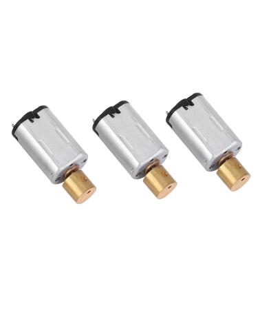 3Pcs 1000RPM Vibration Motor 1.5V -6V Brass Eccentric Wheel Vibration Motor for Beauty Instrument - Buy Online on SooperMarket.com