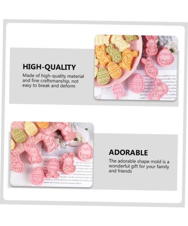 Alipis 8pcs Easter Cookie Cutters 3D Gummies Candle Mold Silicone Baking Mold Dessert Making Mold Baroque Easter Party Decorations Dessert Baking Mold Kids Tools DIY Frosting Pp - Buy Online on SooperMarket.com