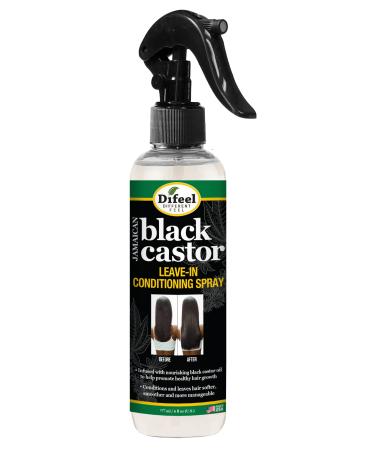 Difeel Black Jamaican Black Castor Leave-In Conditioner Spray 6 fl oz (Pack of 2)