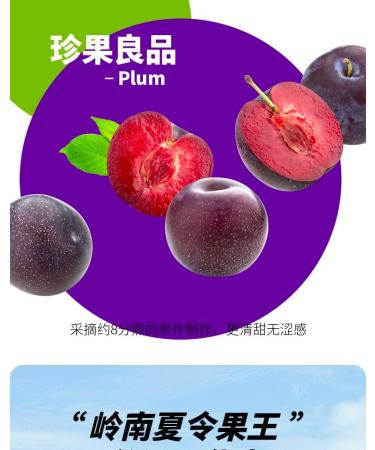 Sweet and sour preserved plum candied fruits dried plum specialties casual snacks sour and sweet plums delicious snacks and snacks Preserved fruit dried fruit (Sour plum 40g) - Buy Online on SooperMarket.com