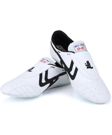 Buy Lightweight Taekwondo Sports Shoes | Martial Arts Sneakers for Taekwondo Boxing Karate & Kung Fu - 42 EU White - Buy Online on SooperMarket.com