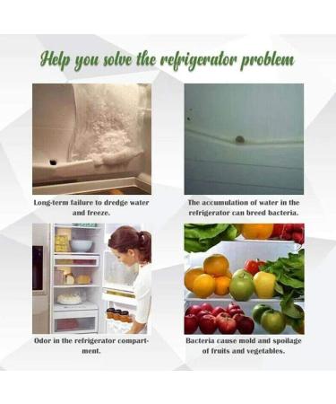 1 Set Reusable Fridge Cleaning Kit Drain Hole Remover Remover Drain Tool Tool Fridge Hole Cleaning N8r9 - Buy Online on SooperMarket.com
