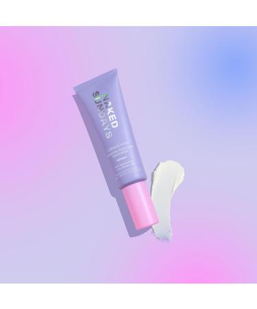 Naked Sundays CabanaCreme SPF50 - 2-in-1 Sunscreen & Face Primer | Hydrating Moisturizer with Glowy Finish - 50ml - Buy Online on SooperMarket.com