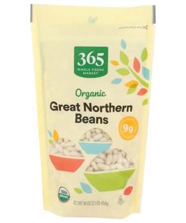 365 by Whole Foods Market, Beans Great Northern Organic, 16 Ounce