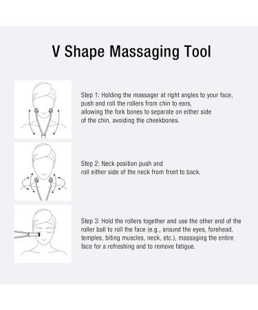 Shop 2 in 1 Ice Roller for Face & Eye - Firming Massage Tool for Stress Relief & V-Shaped Lifting | International Shipping Available - Buy Online on SooperMarket.com