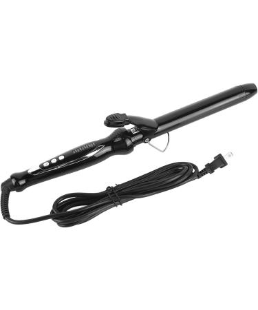 Curling Wand Multifunctional Easy To Use Ceramic Coating Ceramic Curling Iron for Home Travel (Black) - Buy Online on SooperMarket.com