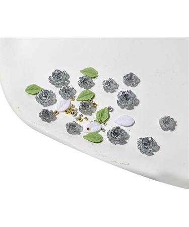 3D Flower Nail Steel Beads Leaf Nails Art Nails Art Decorations Nails Art Supplies for Acrylic Nails 3D Flower Nail Leaf Nails Art Steel Beads Nails Art Decorations - Buy Online on SooperMarket.com