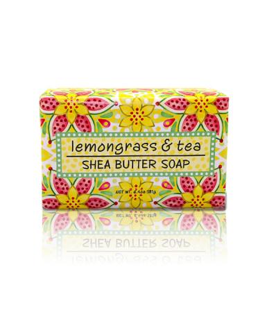 Greenwich Bay Trading Company 6.4oz Wrapped Soap Block(Garden Collection Lemongrass and Tea)