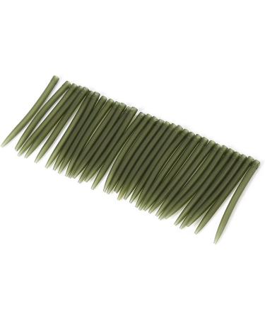 Buy Aynefy Fishing Cord Aligner - 30 Anti-Tangle Sleeves for Carp Fishing | Green & Black Hook Hair Rig Accessories - Buy Online on SooperMarket.com