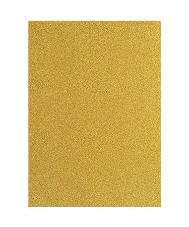 Baisunt 20 Sheets Gold Glitter Cardstock Paper for DIY Art Project  Scrapbook  Birthday Wedding Party Decoration 250GSM(8x12 In  Non Adhesive) 8x12 Inches Gold