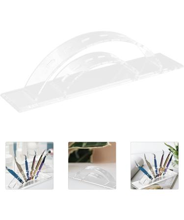 1pc Tweezers Storage Eyelash Stand Tweezers Stand Lash Extension Stand Eyelash Tweezers Holder Eyelash Tweezers for Extensions Display Stand Lash Organizer Dust-proof Acrylic Clamp - Buy Online on SooperMarket.com
