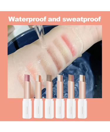Buy Double Color Eyeshadow Stick 2 in 1 - Gradient Shimmer Eye Makeup - Dual Color 2# - International Shipping Available - Buy Online on SooperMarket.com