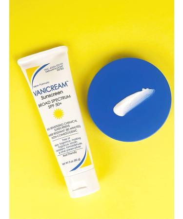 Vanicream Sunscreen Broad Spectrum SPF 50+ 3 Ounce (Pack of 2) - Ultimate Sun Protection Combo - Buy Online on SooperMarket.com