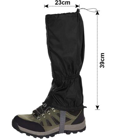 NATUCE Outdoor Gabuten Gaiters | Waterproof Breathable Bone Protection for Hiking Climbing & Trekking - Buy Online on SooperMarket.com