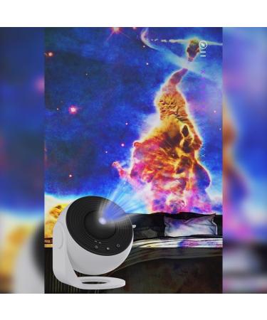 Planetarium Starry Sky Projector Lamp - Cluhertvy 12 Films Night Light for Kids & Adults | Perfect for Ceiling Bedroom & Parties - Buy Online on SooperMarket.com