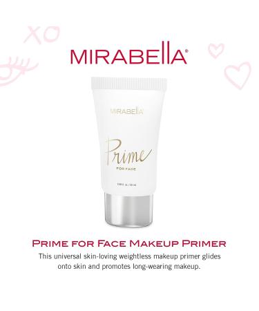 Mirabella Beauty Prime Face Makeup Primer - Weightless Preps, Primes, Perfects & Protects - Silky Smooth Base for Foundation - All Skin Types - 25 ml - Buy Online on SooperMarket.com