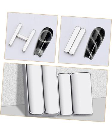 FOYTOKI 4 Sets Magnetic Nail Polish Kit Cat Eye Nail Magnets Magnet for Nails Polish Cat Eye Nail Magnet for Nails Manicure Magnetic Tool Cat Eye Magnets Cat Eye Gel Nail Polish Magnet - Buy Online on SooperMarket.com