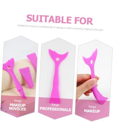 PLAFOPE 3pcs Eyeliner Eyeshadow Baffle Silicone Molds Shield for Eyeliner Eyelash Mascara Shield Makeup Set - Buy Online on SooperMarket.com