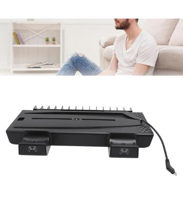 Game Controller RGB Cooling Base & Dual Charging Station - Efficient Cooling Stand for Gaming Consoles (Black) | Shop Internationally - Buy Online on SooperMarket.com