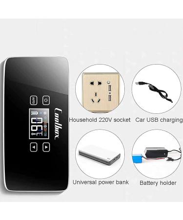 Insulin Cooler Box Mini Medication Fridge Electric Insulin USB Portable Cooler for Storing Diabetes Medication 0-18 Degrees Travel Medicine Cooler Touchmodel-nobattery - Buy Online on SooperMarket.com