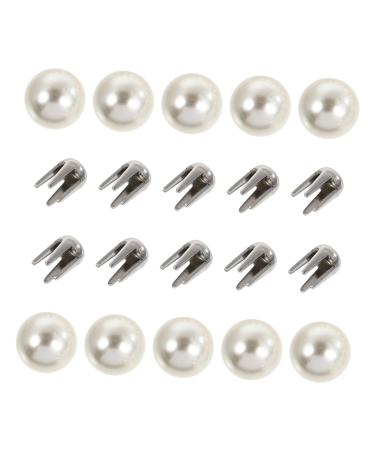 STOBOK 150 Sets Handmade Design Mini Buttons Accessories Studs Decorative DIY Materials Embellishment