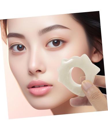 PLAFOPE Jade Scraping Instrument Gua Sha Stone The Tools Face Tool Skincare Essentials Massager Thumb - Buy Online on SooperMarket.com