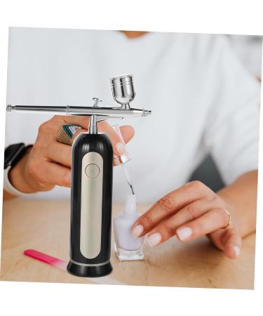 Healeved 1 Set Nail Kit Black Aluminum Alloy Abs Cake Airbrush Kit Air Brush - Buy Online on SooperMarket.com