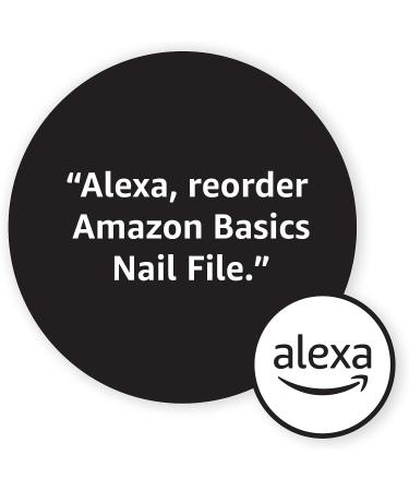 Amazon Basics Sapphire Nail File 2-Pack - Professional Quality Nail Care Set - Buy Online on SooperMarket.com