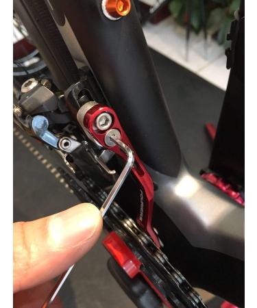 Fouriers Alloy Chain Catcher for Road Bike Racing - Black | Choose from Circle or Oval Ring, available in 39t, 53t, 34t, 50t - Buy Online on SooperMarket.com