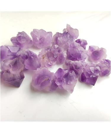 Amethyst Rough Stone Natural Amethyst Cluster Raw Quartz Small Cluster Stone Crystal Point Home Decor Raw Crystals Minerals (Color : 2-3cm Size : 50g) Household (Color : 2-3cm Size : 100g) 100g 2-3cm - Buy Online on SooperMarket.com