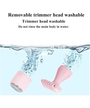 TEMKIN Pink 4-in-1 Nose Hair Trimmer - Portable Electric Ear Nose Beard & Eyebrow Hair Trimming Kit | International Shipping Available - Buy Online on SooperMarket.com