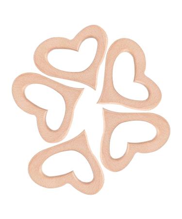 Bestoyard 10pcs Wooden Baby Chew Toys | Kid Teether Toys | Lovely Designs - Buy Online on SooperMarket.com