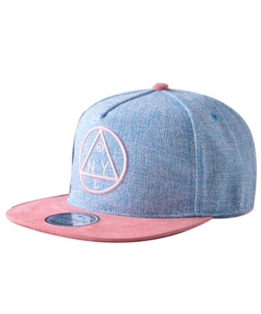 Thenice Child Hip-Hop Cap Baseball Cap Hat (A azure blue)