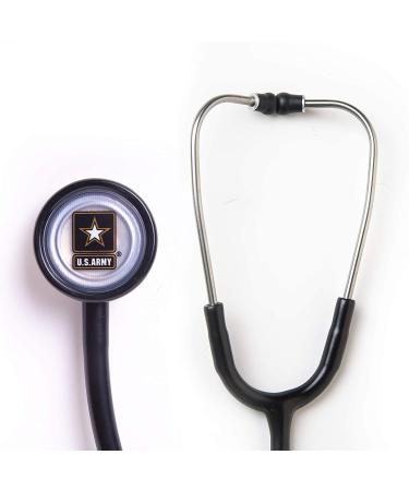 U.S. Army Stethoscope - OEM Classic Single Head Cardiology 27 Inch (Black) for Medical & Clinical Use - Buy Online on SooperMarket.com