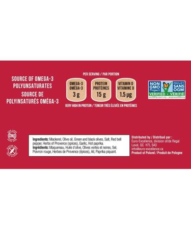 King Oscar Skinless & Boneless Mackerel Fillets Mediterranean Style 115 Gram Cans (Pack of 12) Mackerel Fillets Mediterranean Style Pack of 12 - Buy Online on SooperMarket.com