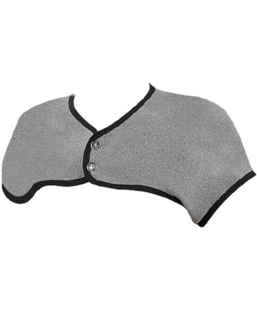 Shenrongtong 360 Heated Neck & Shoulder Pillow - XL Washable Velvet Relaxation Wrap - All-Year Comfort in Light Gray - Buy Online on SooperMarket.com