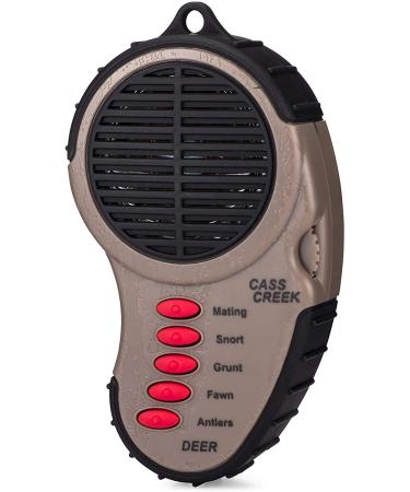Cass Creek Ergo Deer Call, Handheld Electronic Game Call, CC983, Compact Design, 5 Calls In 1, Expert Calls for Everyone