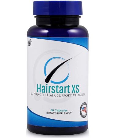 Hairstart XS: Powerful Natural Hair Growth Vitamins, Stops Hair Loss, Balding, Thinning. Promotes Hair Regrowth, All Hair Types, Men and Women, 30 Day Supply