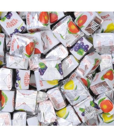 KINGSWAY CANDY SWEETS - Over 300 Different Sweets & Weights to Choose From (Fruity Caramels 500g)