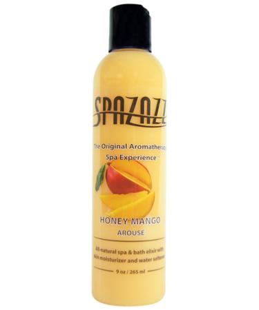 Spazazz SPZ-117 Original Elixir Bottle Spa and Bath Aromatherapy 9-Ounce Honey Mango Arouse