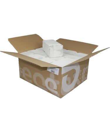 3200 Strong & Affordable Folding Towels | 2-Layer White | 23x21 cm | V-falz | 16 Packets | Huchtenemeier - Best Quality for All Donors - Buy Online on SooperMarket.com