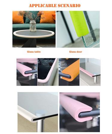 M2cbridge U Shape Extra Thick Furniture Table Edge Protectors Foam Baby Safety Bumper Guard 6.5 Ft (Black) - Buy Online on SooperMarket.com